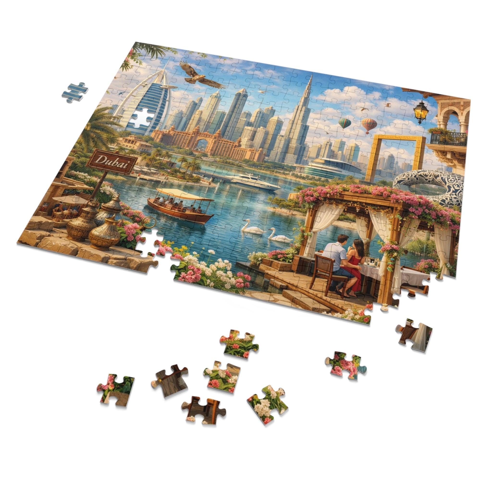Dubai Cityscape Puzzle by Novelle & Co