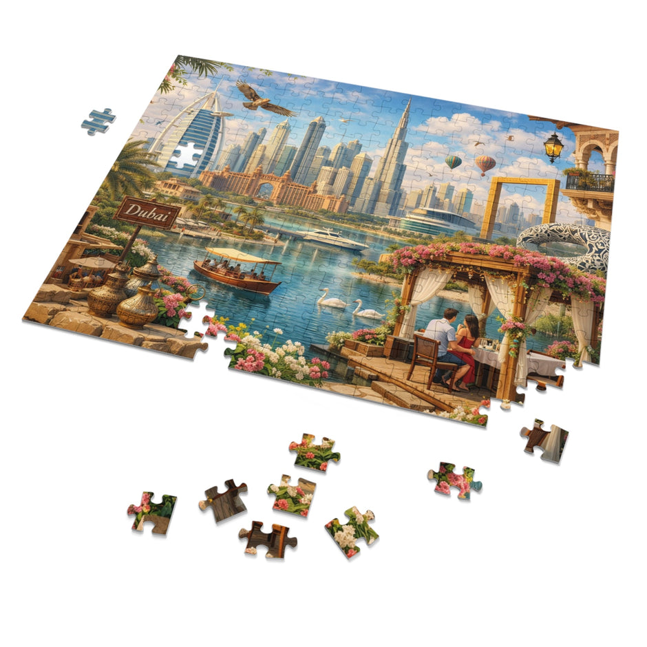 Dubai Cityscape Puzzle by Novelle & Co