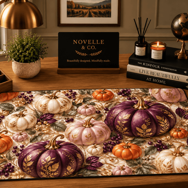 Enchanted Amethyst Desk Mat by Novelle & Co