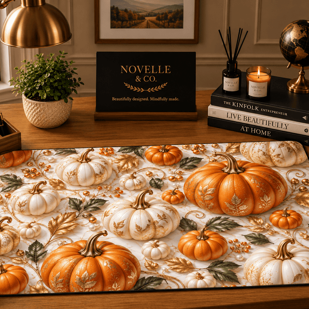 Enchanted Harvest Desk Mat by Novelle & Co