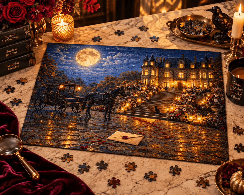 Enchanted Manor Puzzle by Novelle & Co