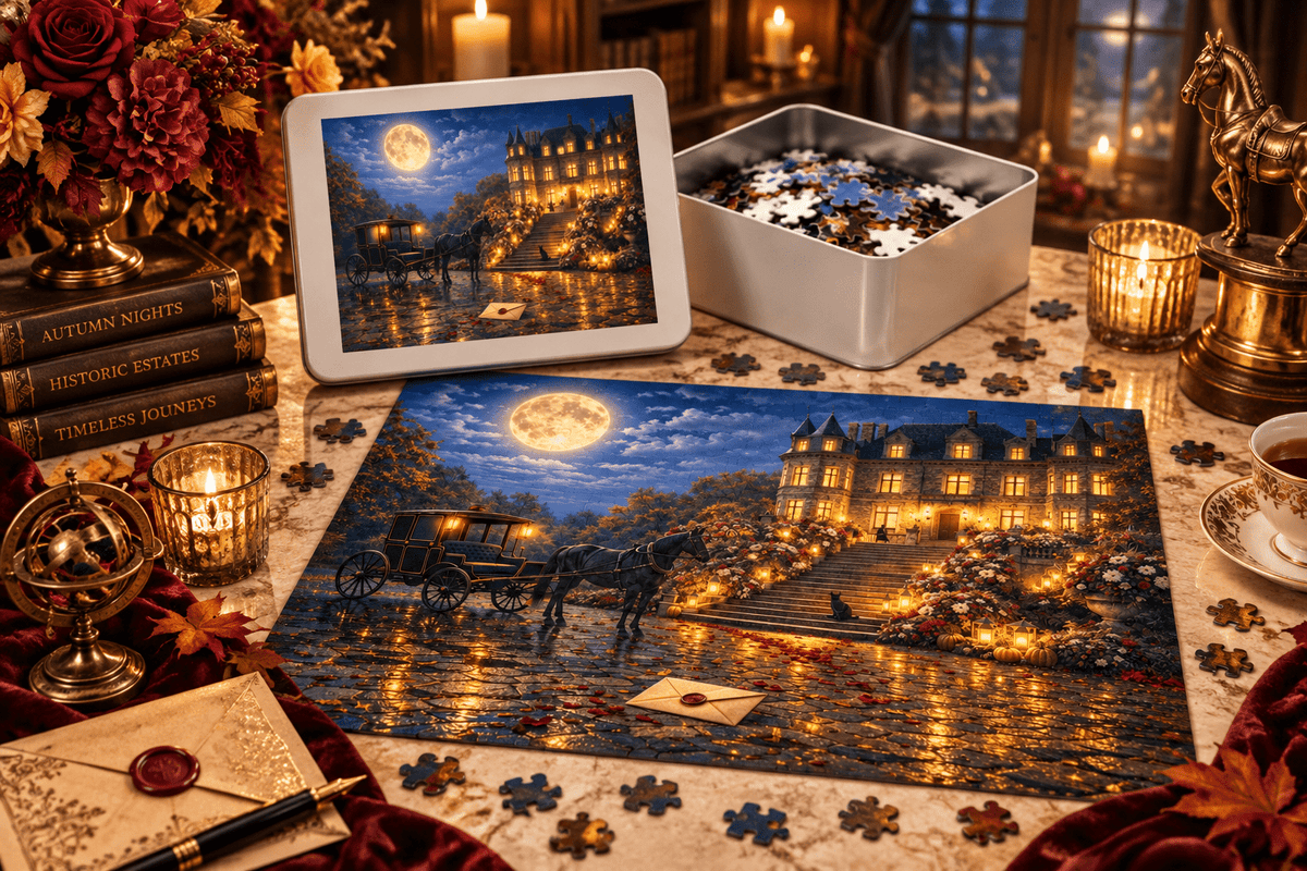 Enchanted Manor Puzzle by Novelle & Co