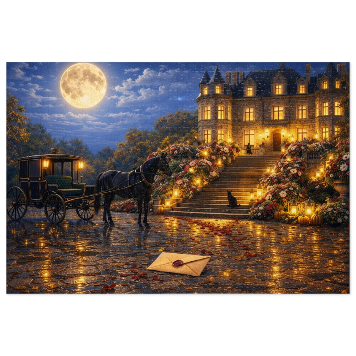 Enchanted Manor Puzzle by Novelle & Co