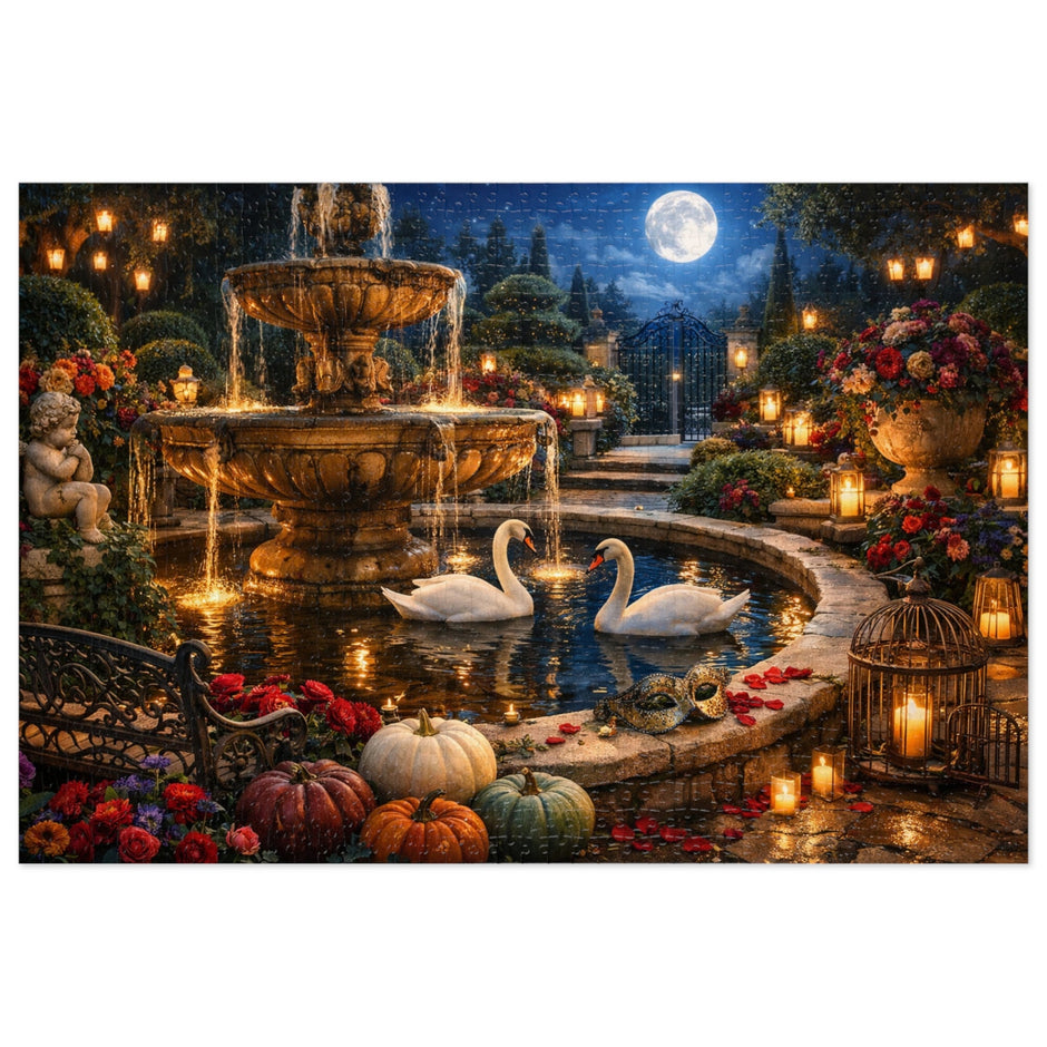 Enchanted Swans Puzzle by Novelle & Co