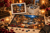 Enchanted Swans Puzzle by Novelle & Co