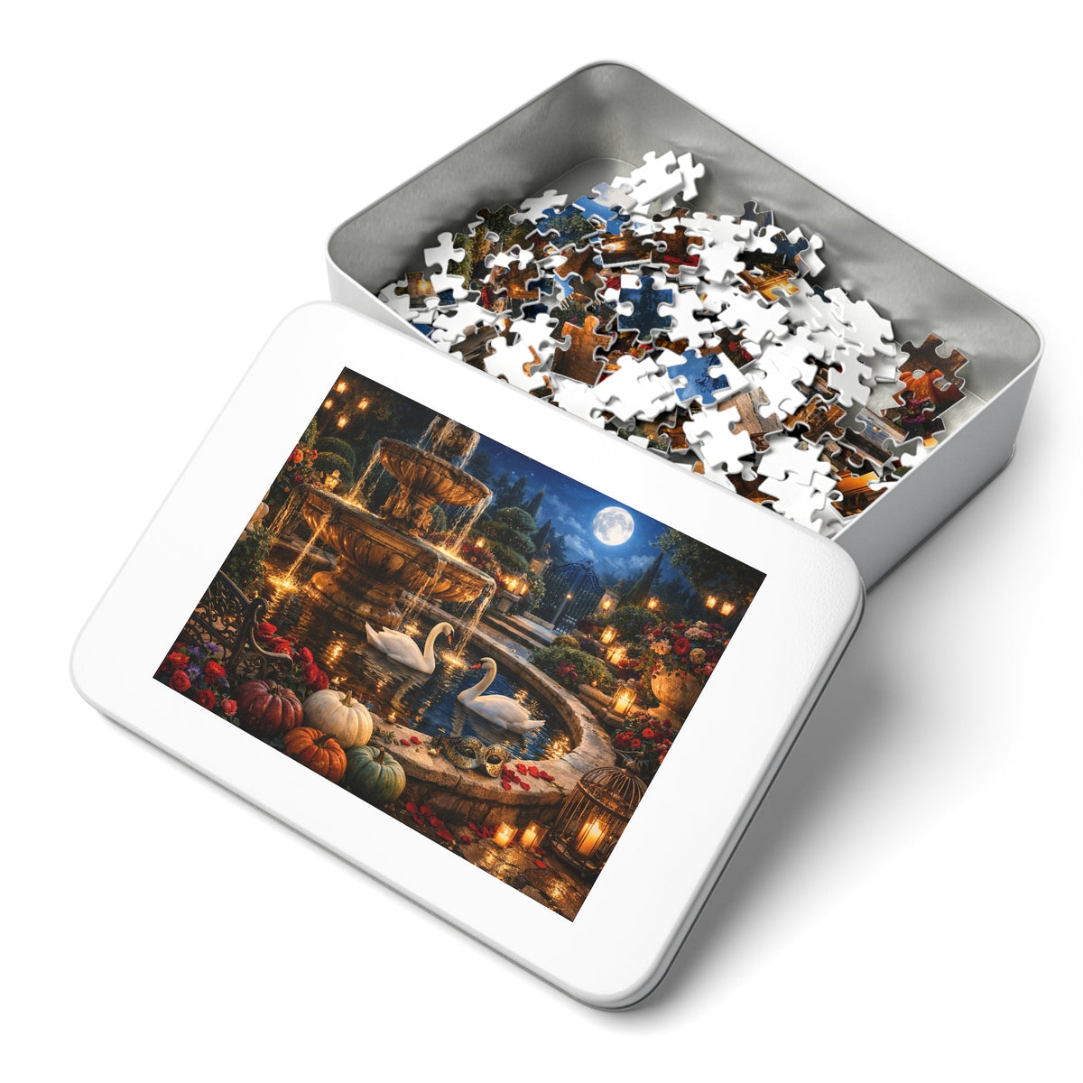 Enchanted Swans Puzzle by Novelle & Co
