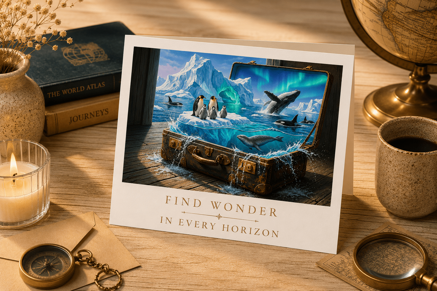 Find Wonder Greeting Card Set by Novelle & Co