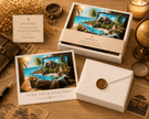 Find Your Paradise Greeting Card Set by Novelle & Co