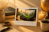 Find Your Sanctuary Greeting Card Set by Novelle & Co