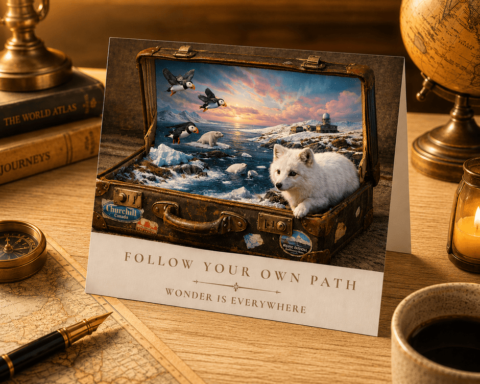 Follow Your Own Path Greeting Card Set by Novelle & Co