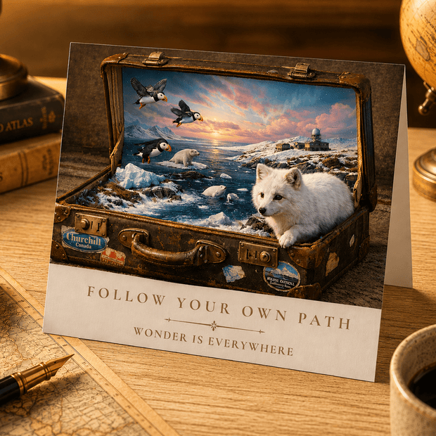 Follow Your Own Path Greeting Card Set by Novelle & Co