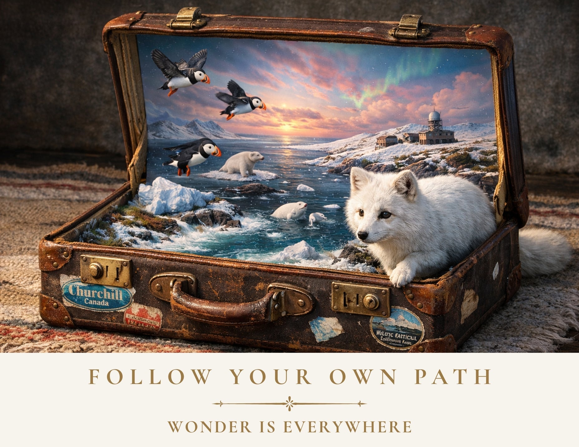 Follow Your Own Path Greeting Card Set by Novelle & Co