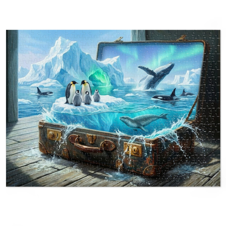 Frozen Realm of Antarctica Puzzle by Novelle & Co