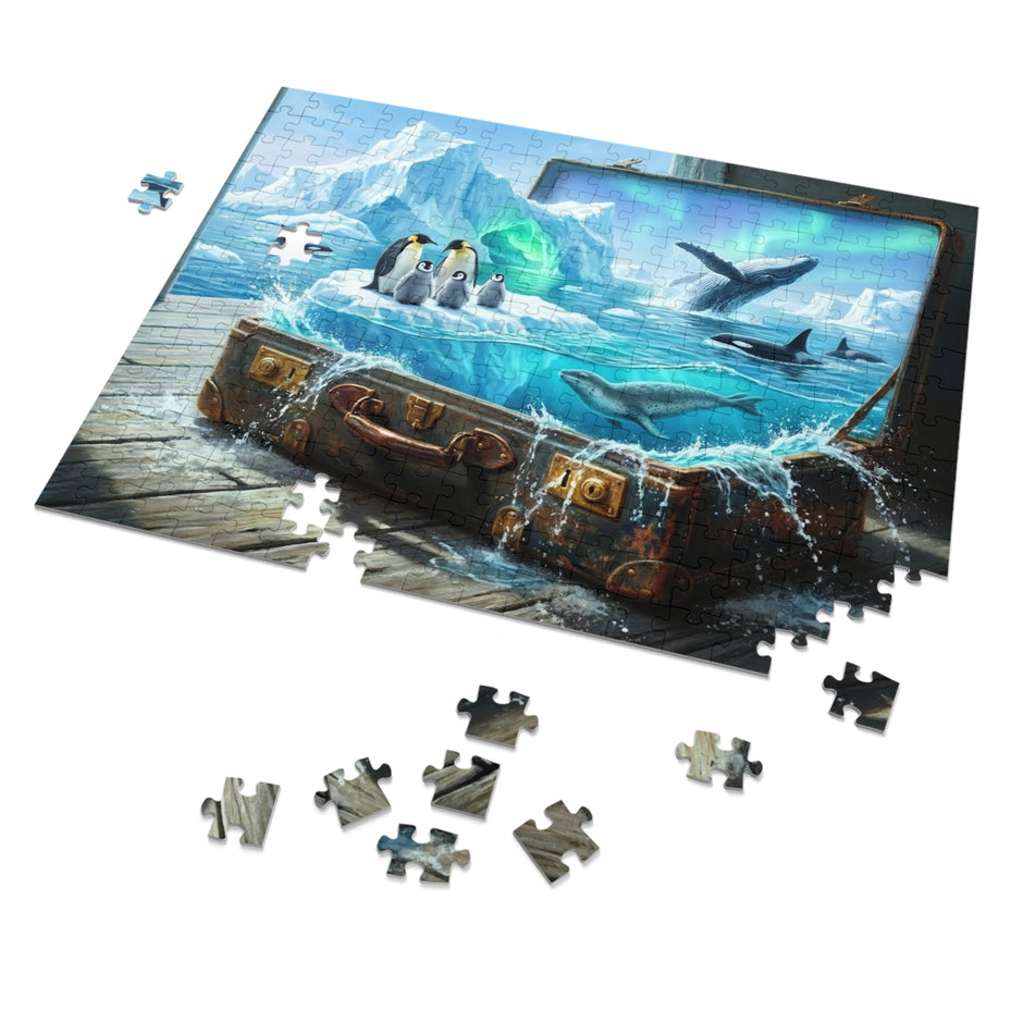 Frozen Realm of Antarctica Puzzle by Novelle & Co