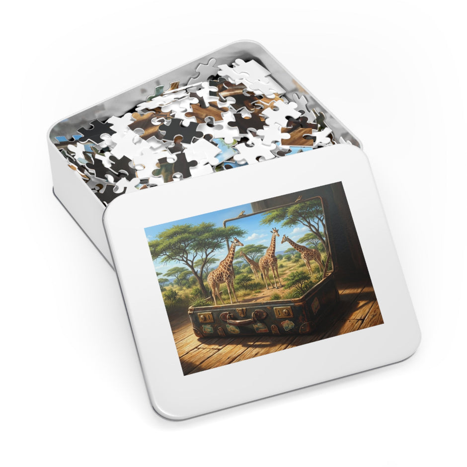 Golden Plains of Rwanda Puzzle by Novelle & Co