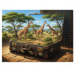 Golden Plains of Rwanda Puzzle by Novelle & Co