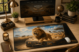 Heart of Savannah Desk Mat by Novelle & Co
