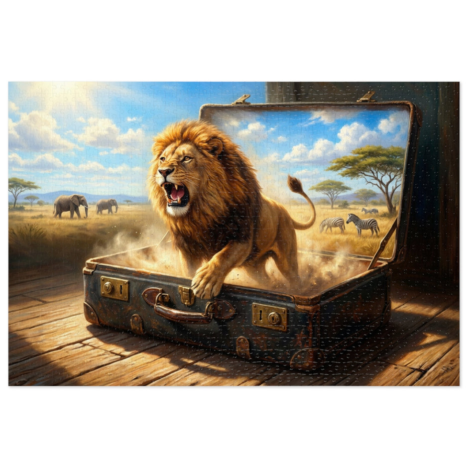 Heart of the Savannah Puzzle by Novelle & Co