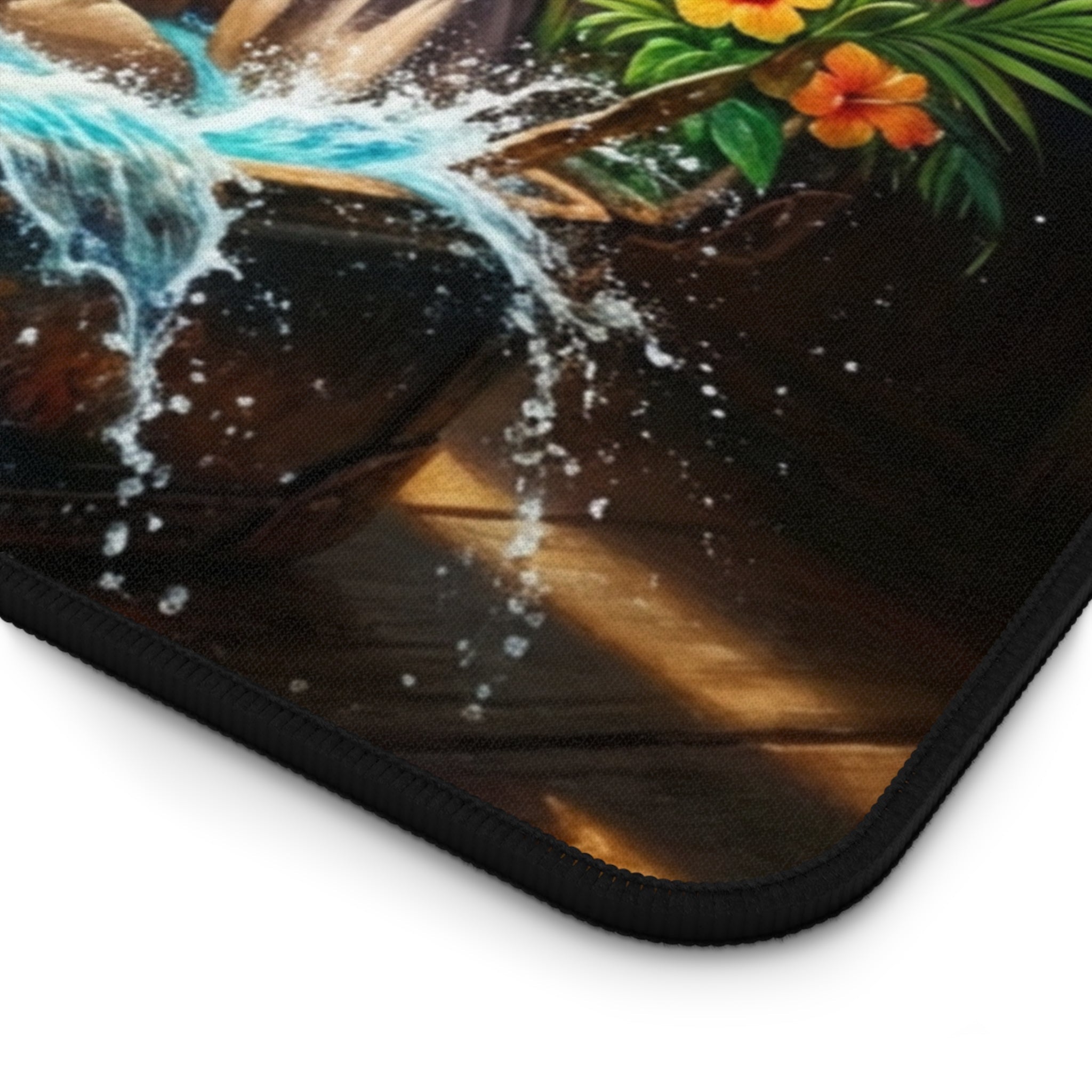 Hidden Isles of the Seychelles Desk Mat by Novelle & Co