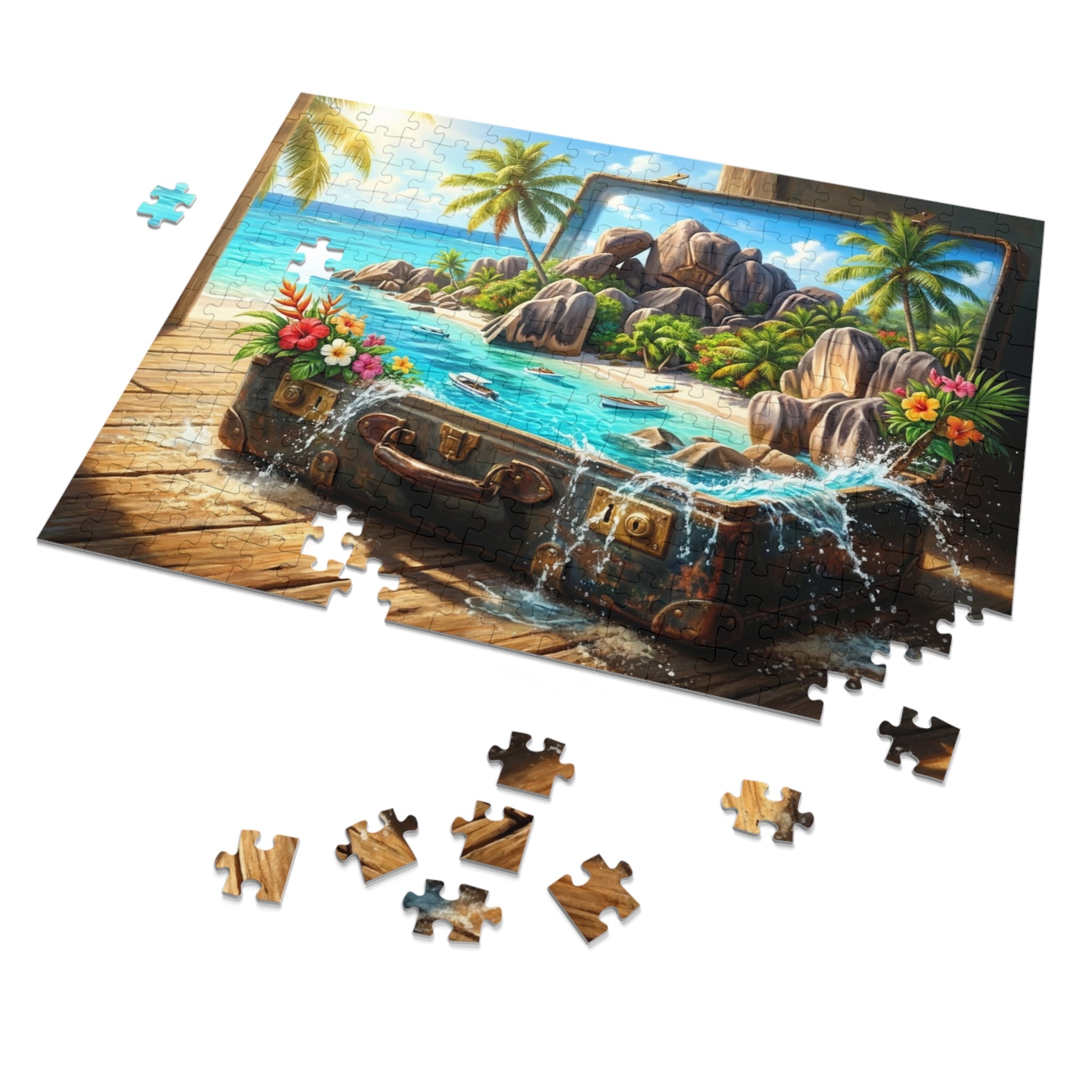 Hidden Isles of the Seychelles Puzzle by Novelle & Co