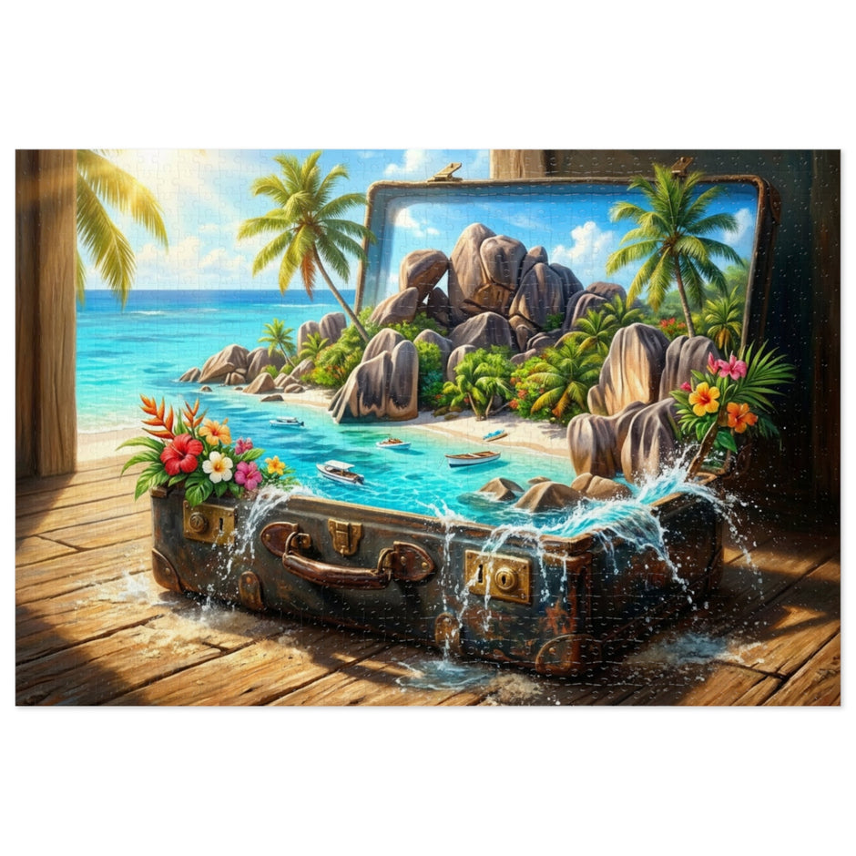 Hidden Isles of the Seychelles Puzzle by Novelle & Co