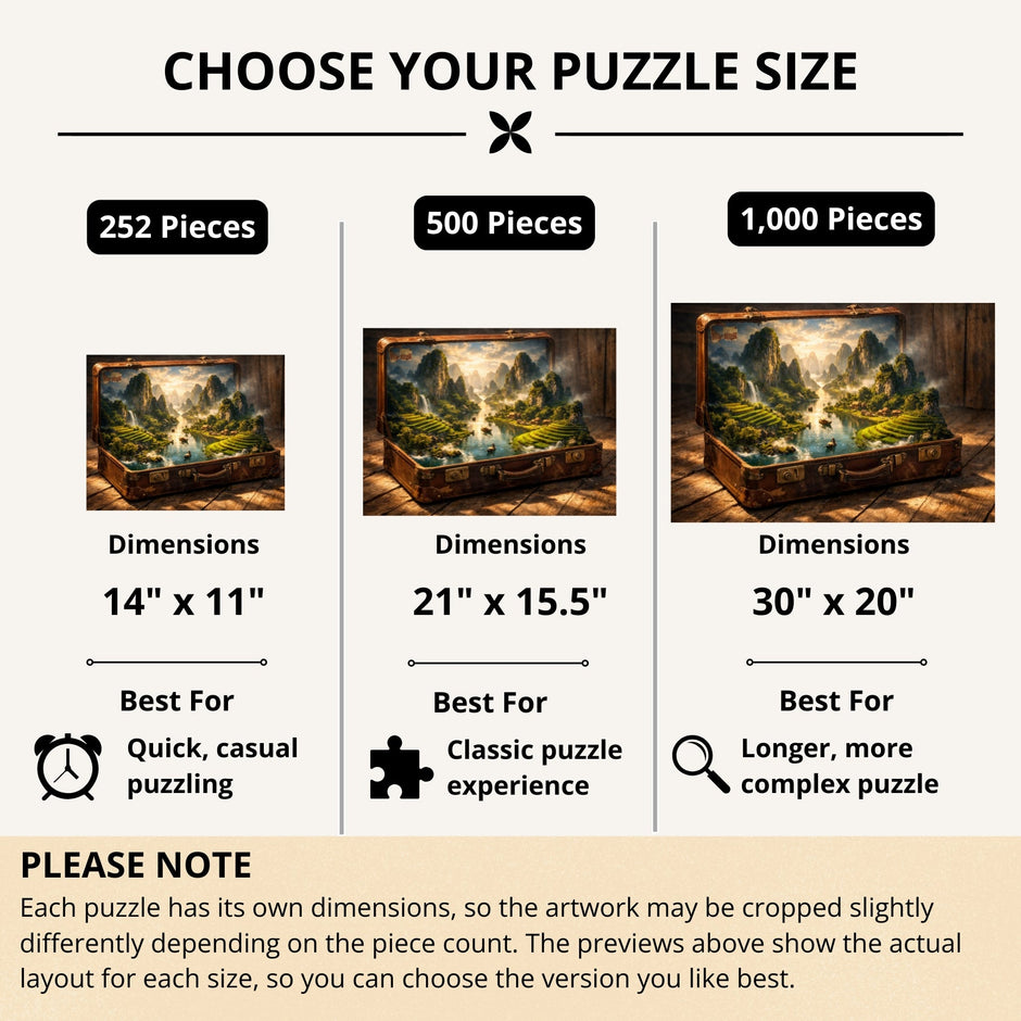 Hidden Valleys of Vietnam Puzzle by Novelle & Co