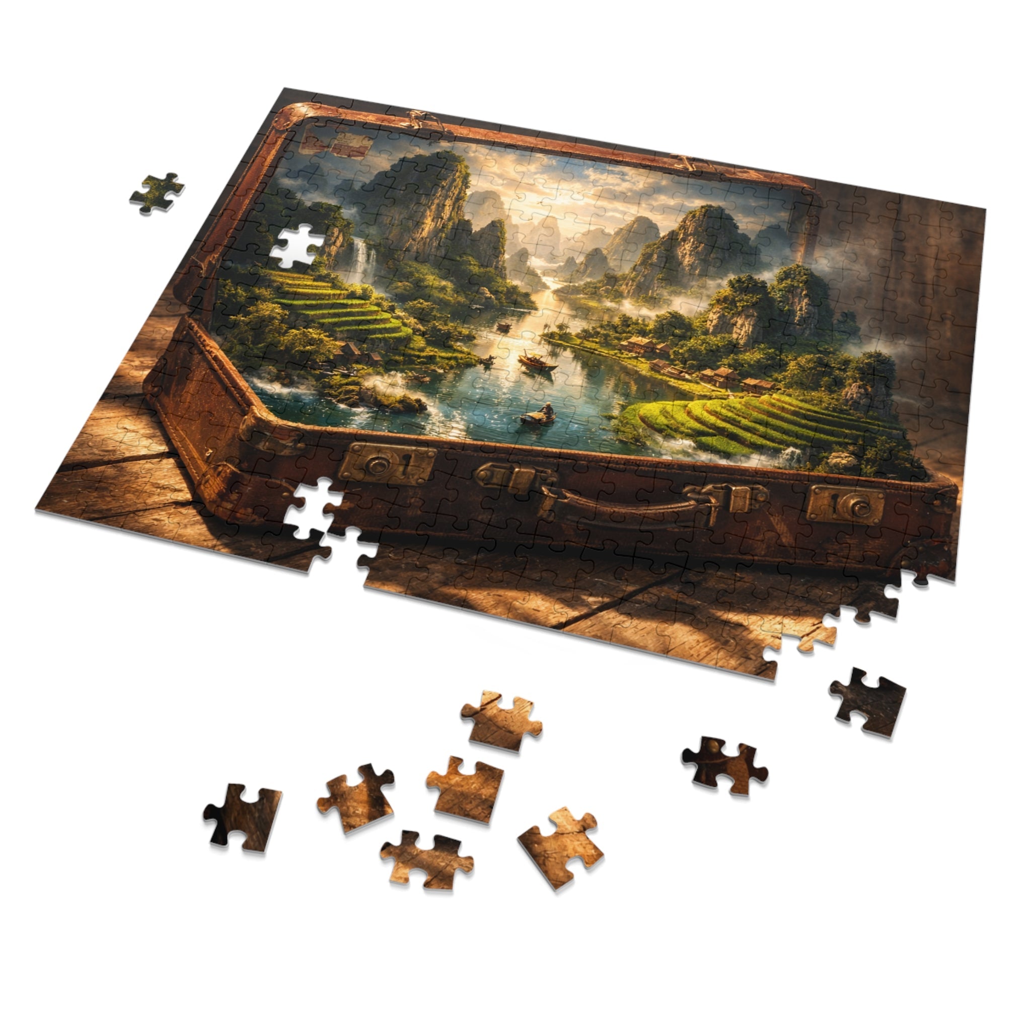Hidden Valleys of Vietnam Puzzle by Novelle & Co