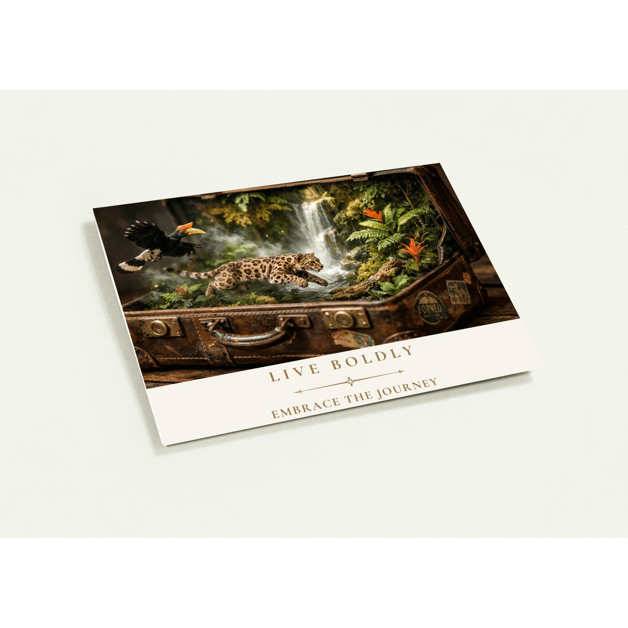 Live Boldly Greeting Card Set by Novelle & Co