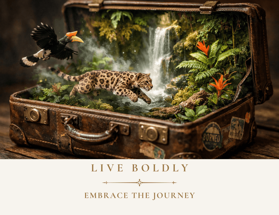 Live Boldly Greeting Card Set by Novelle & Co