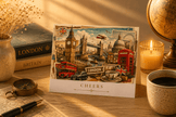 London Cityscape Greeting Card Set by Novelle & Co