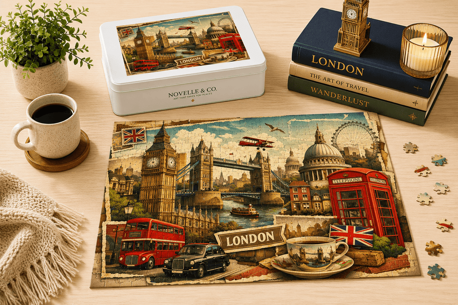 London Cityscape Puzzle by Novelle & Co