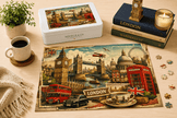 London Cityscape Puzzle by Novelle & Co