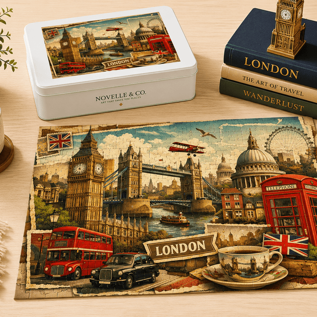 London Cityscape Puzzle by Novelle & Co
