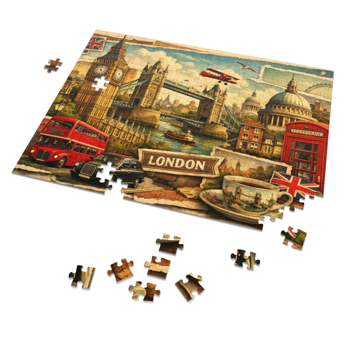 London Cityscape Puzzle by Novelle & Co