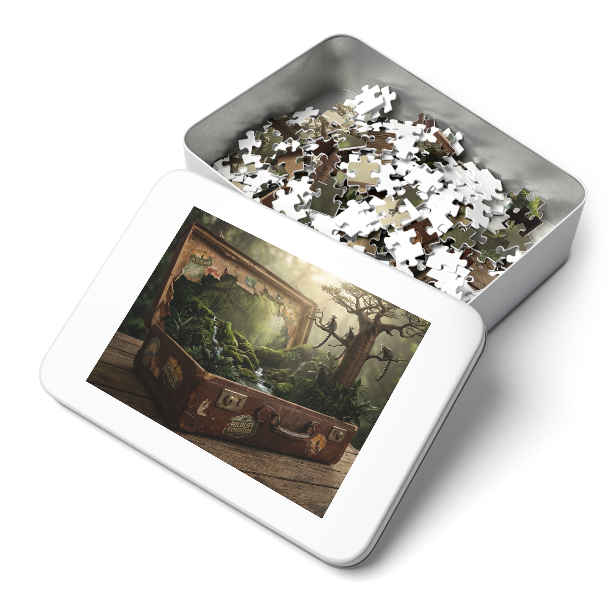Lost Forests of Madagascar Puzzle by Novelle & Co