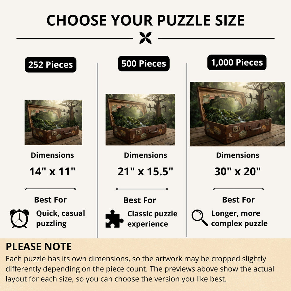 Lost Forests of Madagascar Puzzle by Novelle & Co