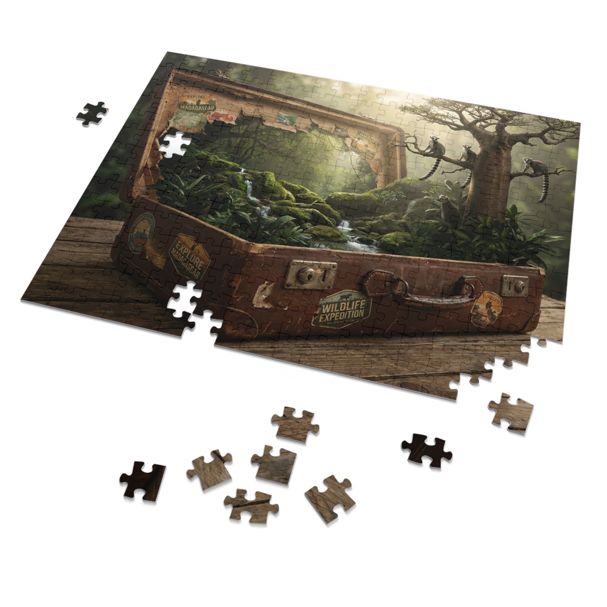 Lost Forests of Madagascar Puzzle by Novelle & Co