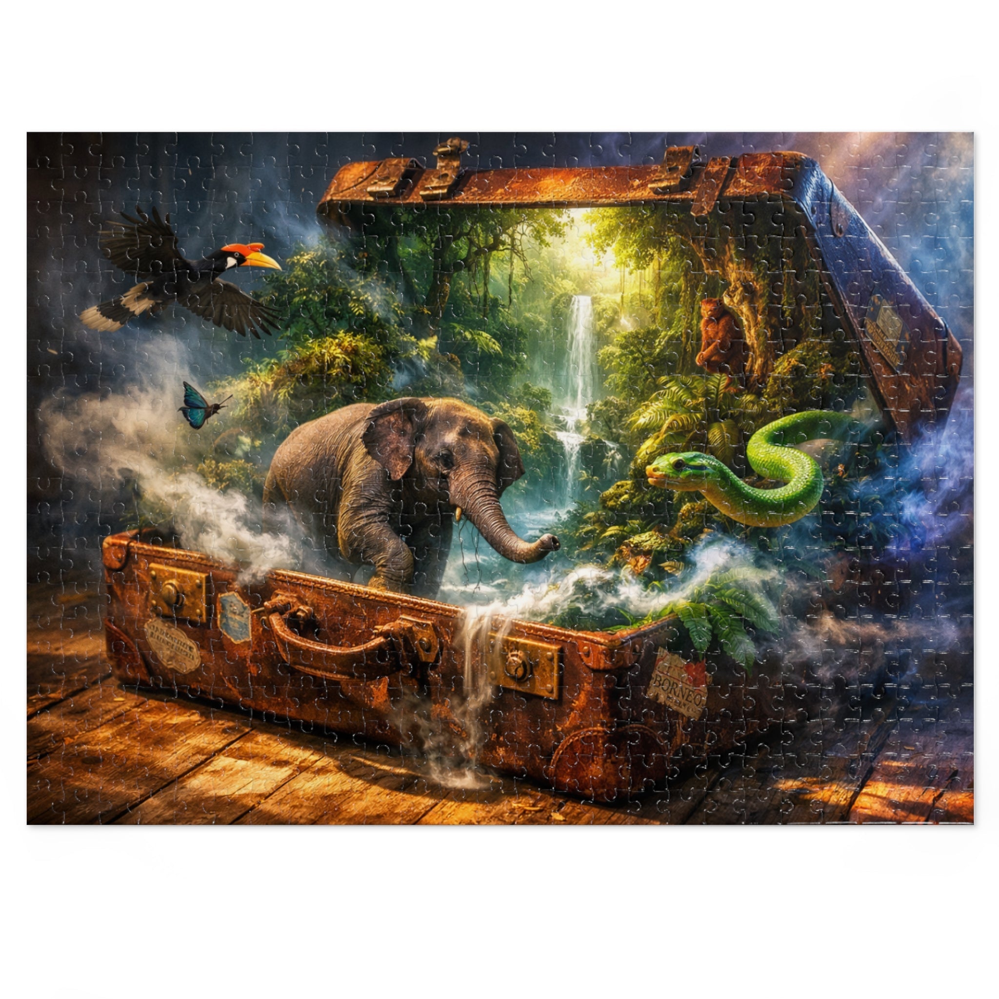 Lost World of Borneo Puzzle by Novelle & Co