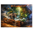 Lost World of Borneo Puzzle by Novelle & Co