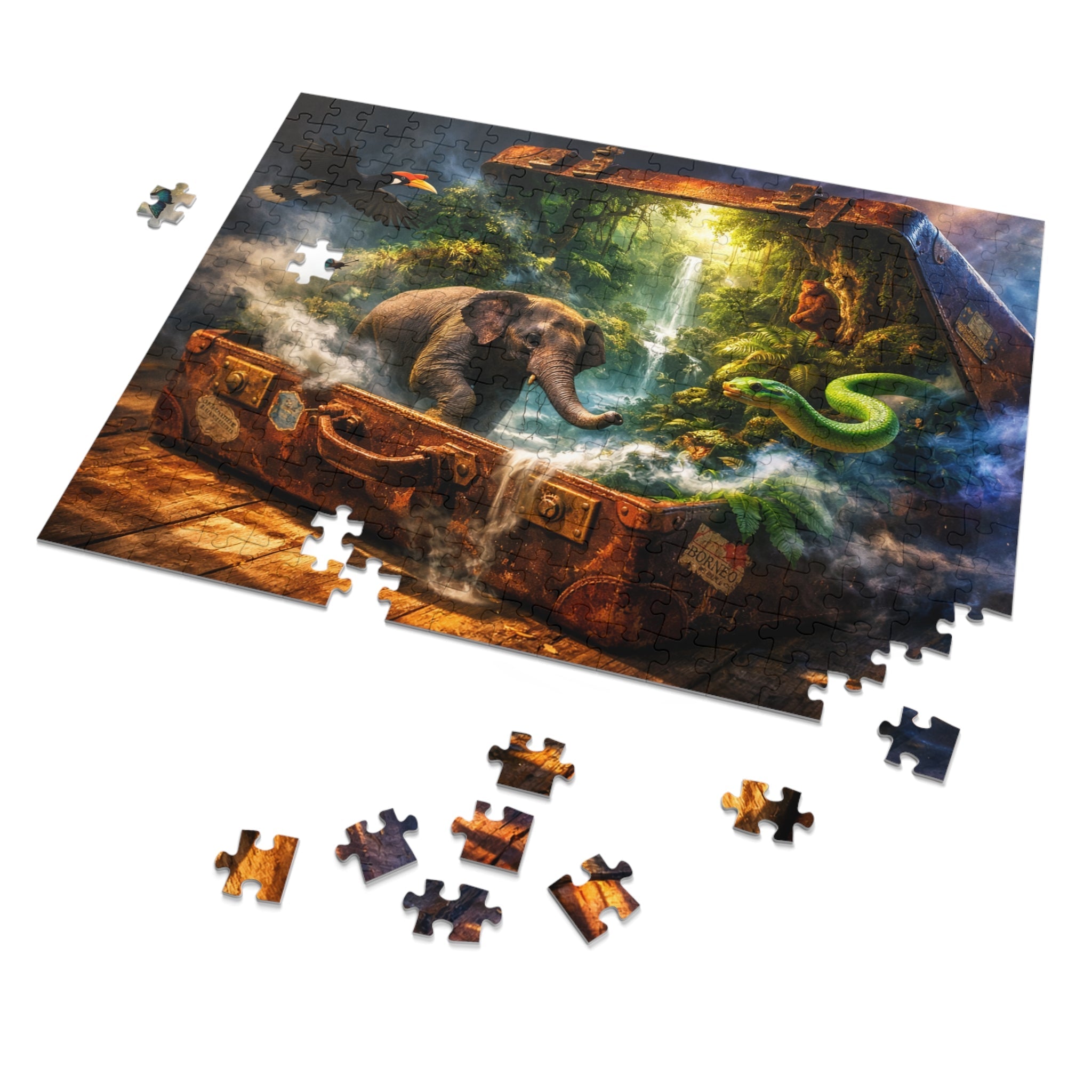 Lost World of Borneo Puzzle by Novelle & Co