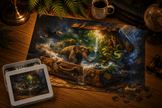 Lost World of Borneo Puzzle by Novelle & Co