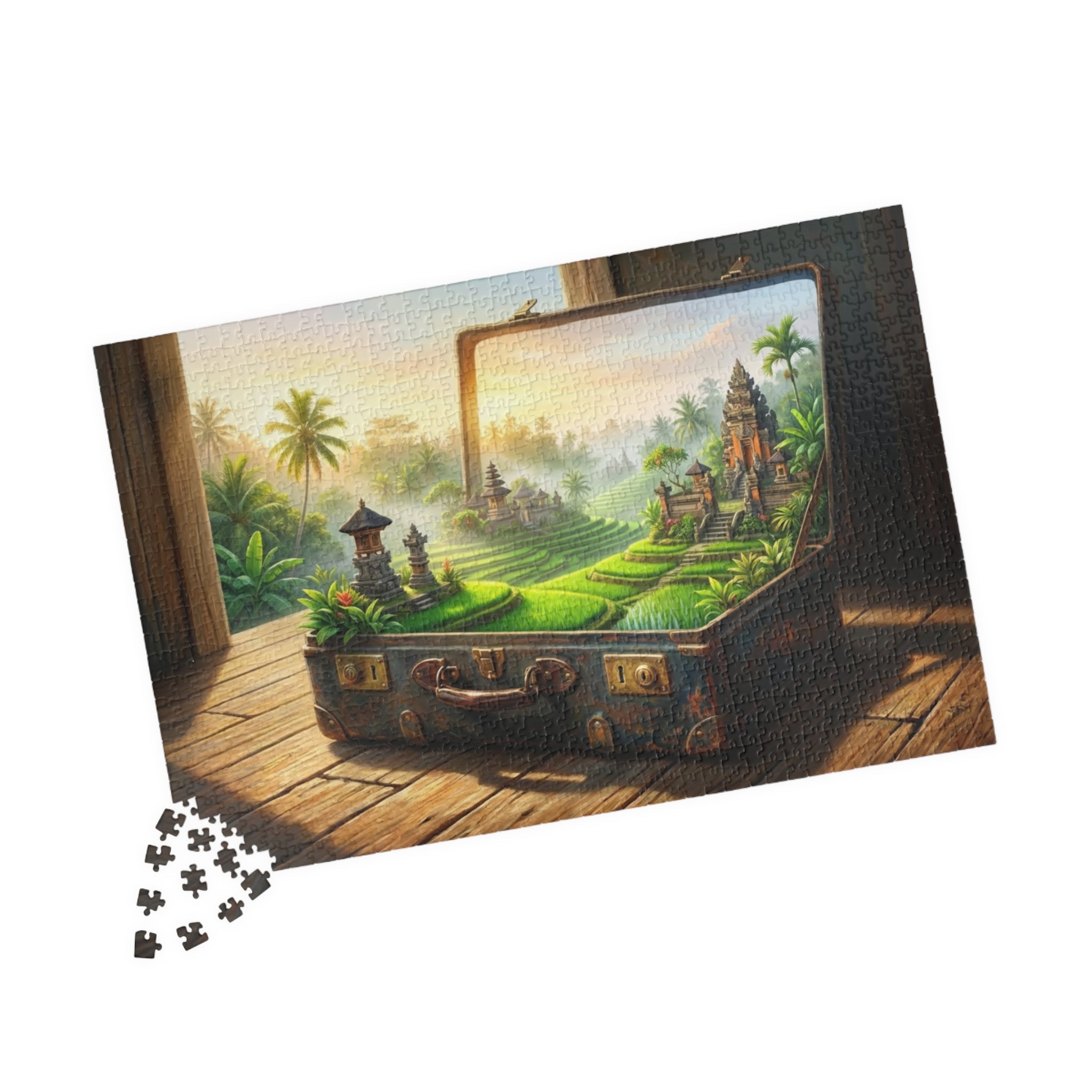 Misty Highlands of Bali Puzzle by Novelle & Co