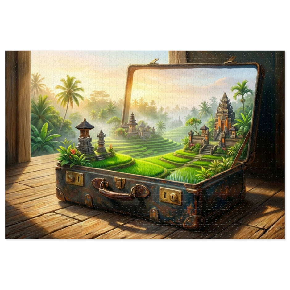 Misty Highlands of Bali Puzzle by Novelle & Co