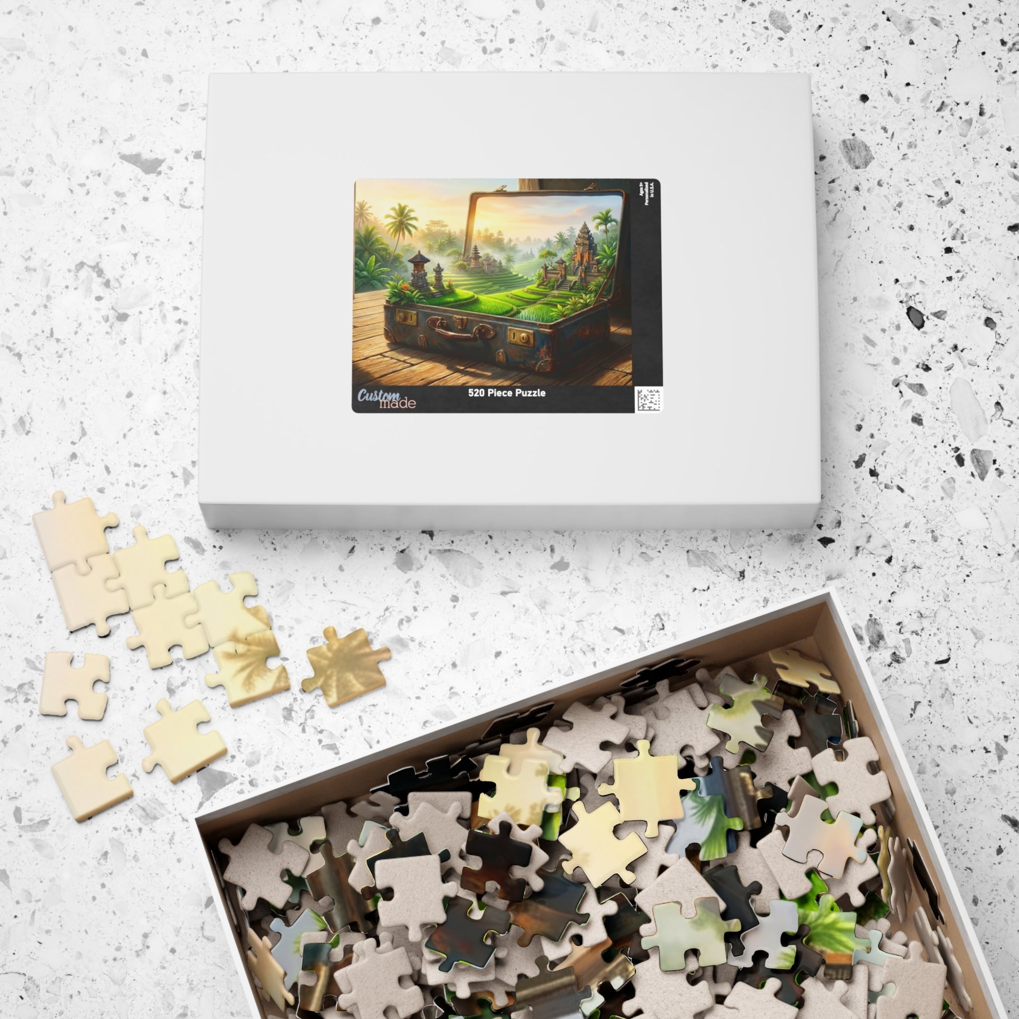 Misty Highlands of Bali Puzzle by Novelle & Co