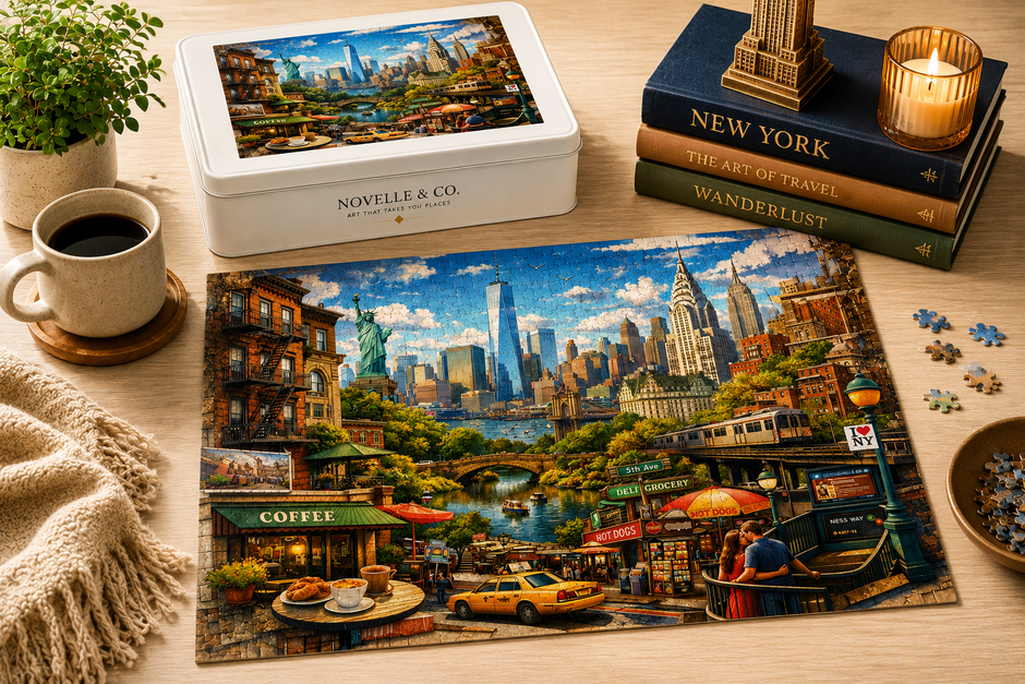New York Cityscape Puzzle by Novelle & Co