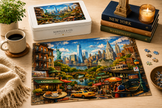 New York Cityscape Puzzle by Novelle & Co