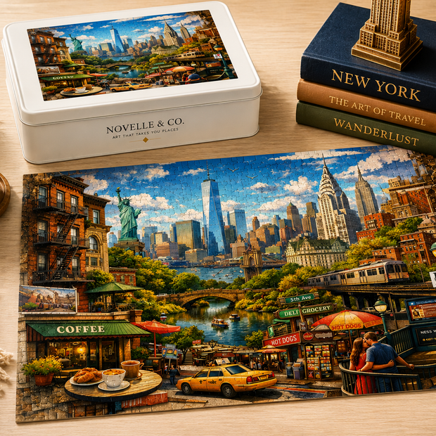 New York Cityscape Puzzle by Novelle & Co