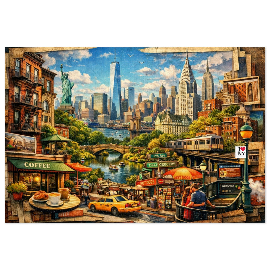 New York Cityscape Puzzle by Novelle & Co
