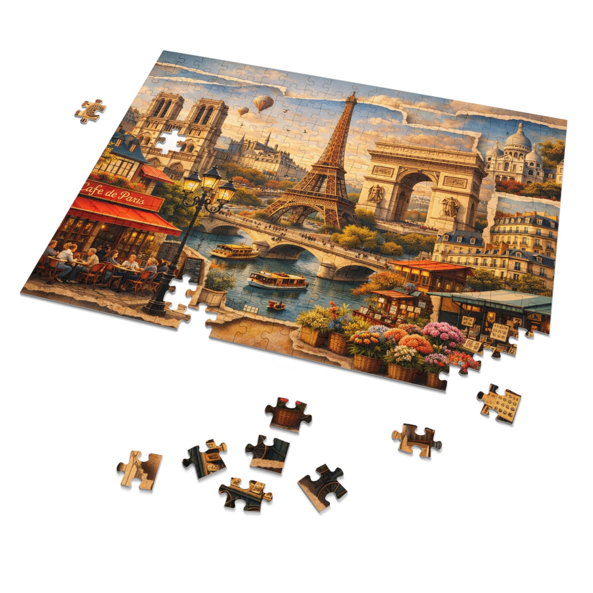 Paris Cityscape Puzzle by Novelle & Co