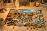 Rome Cityscape Puzzle by Novelle & Co